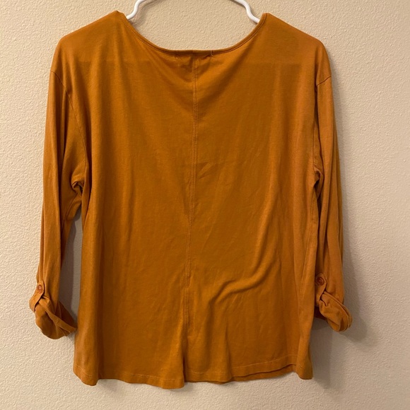 Mustard basic tee - Picture 3 of 5